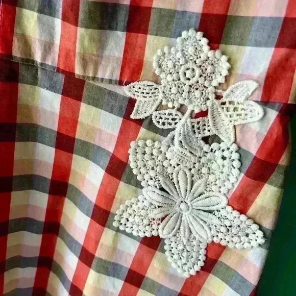 A NEW DAY - Plaid Sundress. Size 6. Vneck front and back. - Picture 2 of 8